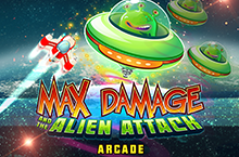 Arcade Max Damage and the Alien Attack
