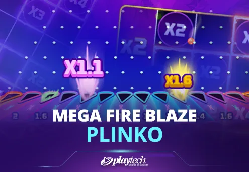 Arcade Mega Fire Blaze Plinko