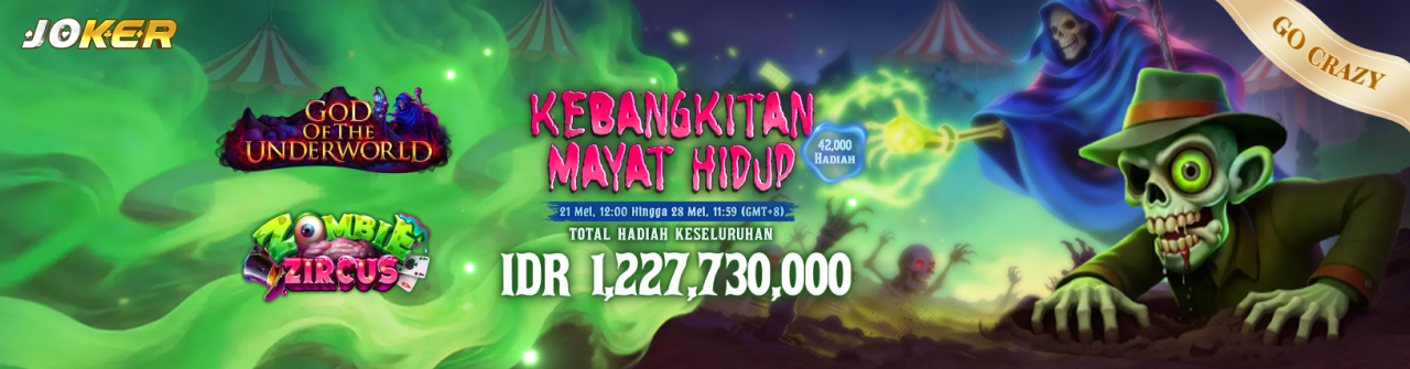 🔔 Kebangkitan Mayat Hidup: Kompetisi Joker Go-Crazy