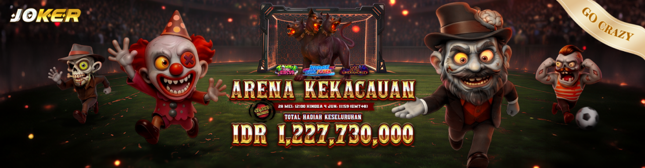 🔔 Arena Kekacauan: Joker Go-Crazy Competition 🔔 Arena Kekacauan: Joker Go-Crazy Competition