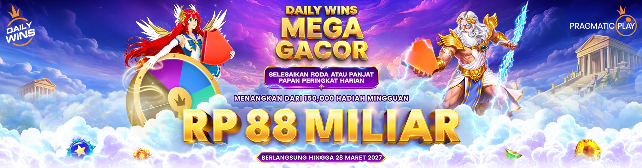 ⚡️🔥 DAILY WINS MEGA GACOR LEVEL 5 UDAH DATANG! 🔥⚡️