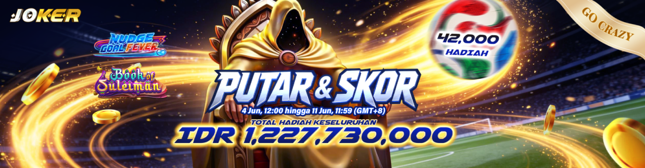 🔔 Putar & Skor: Kompetisi Joker Go-Crazy