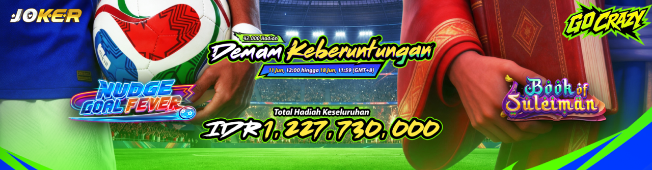 🔔 Demam Keberuntungan: Kompetisi Joker Go-Crazy