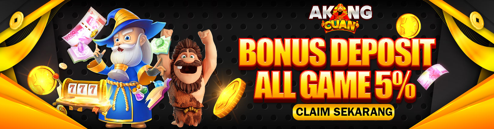 BONUS DEPOSIT 5%