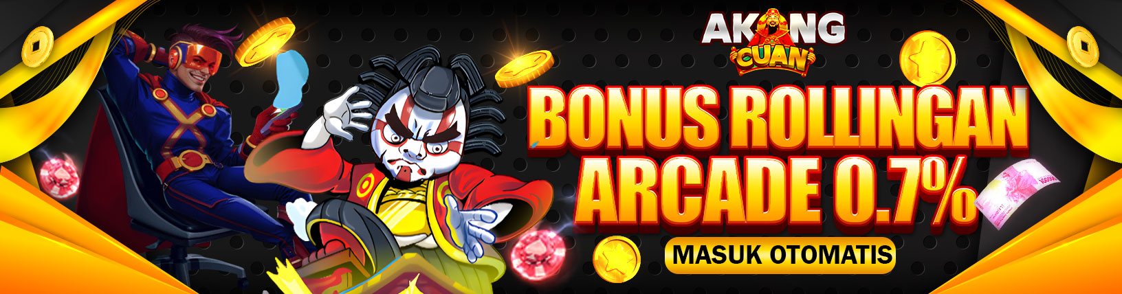 BONUS ROLLINGAN ARCADE 0.7%