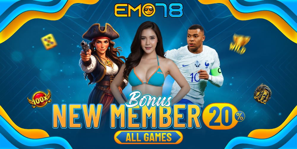 Welcome Bonus All Games 20%