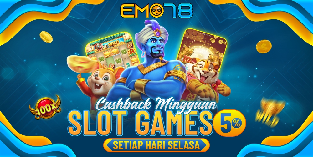 Cashback Mingguan Slot Games 5%