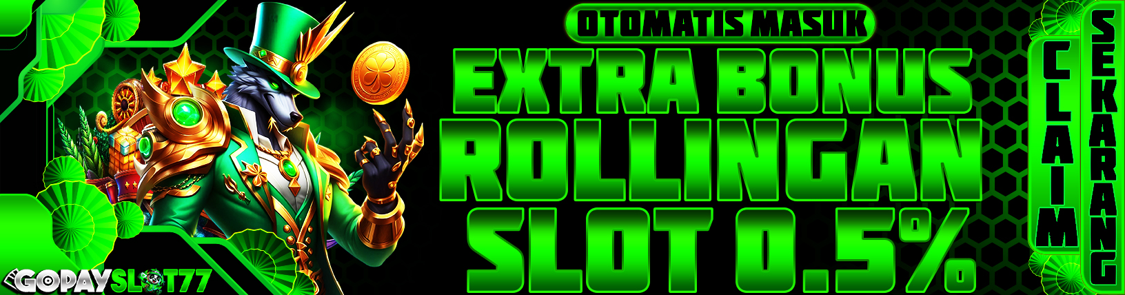 BONUS ROLLINGAN SLOT GAMES 0.5%