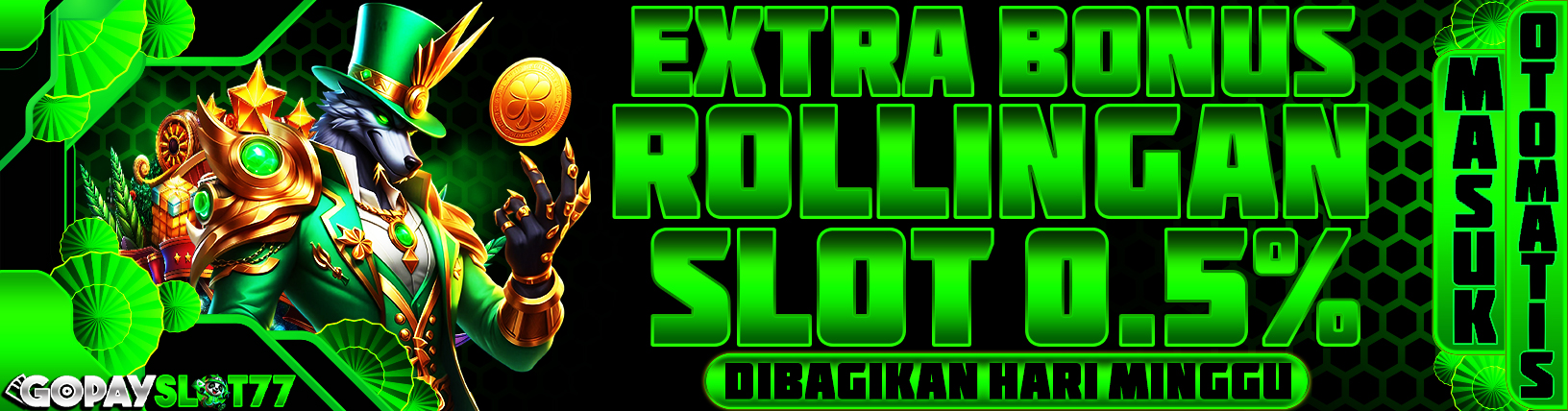 BONUS ROLLINGAN SLOT GAMES 0.5%