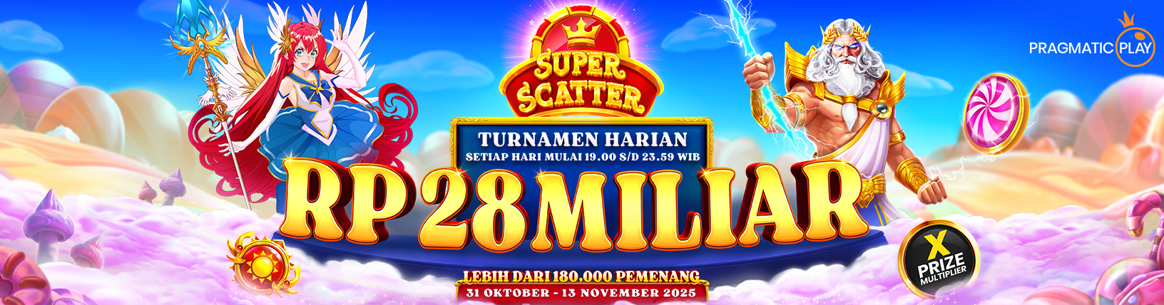Super Scatter – Daily Tournaments!