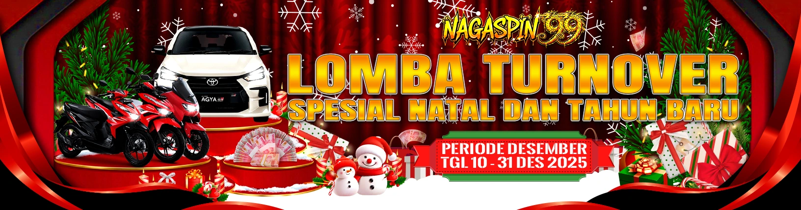LOMBA TURNOVER TERTINGGI SLOT & CASINO SPESIAL NATAL DAN TAHUN BARU LOMBA TURNOVER TERTINGGI SLOT & CASINO SPESIAL NATAL DAN TAHUN BARU