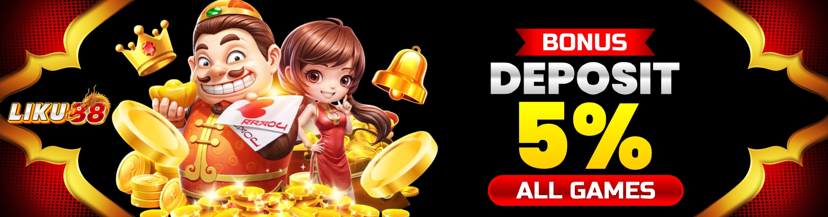 BONUS DEPOSIT 5%