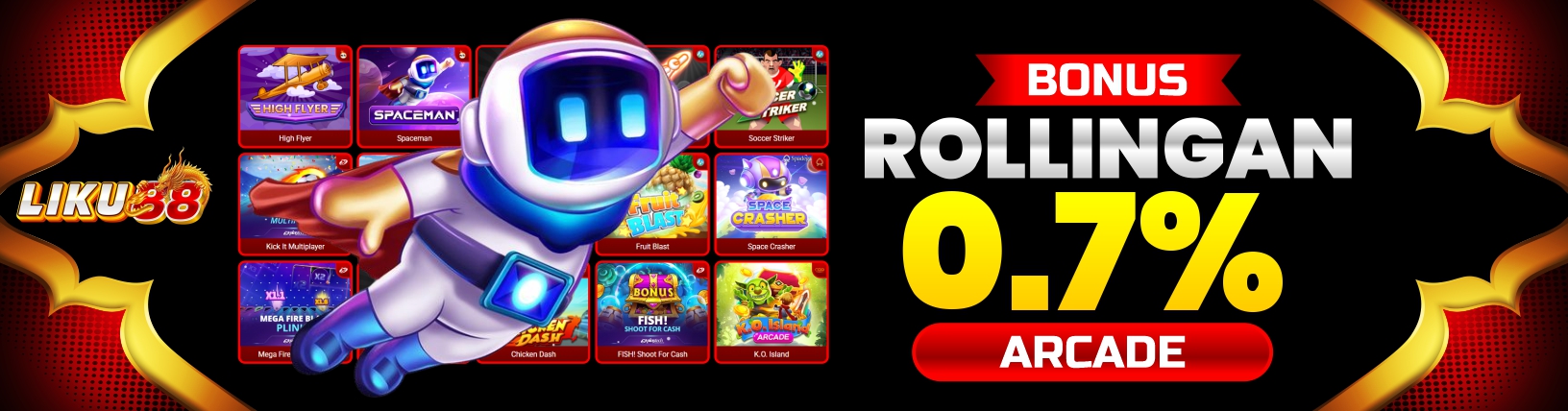 ROLLINGAN ARCADE 0.7%