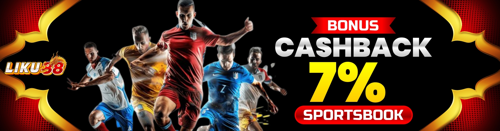 BONUS CASHBACK SPORTBOOKS 7%