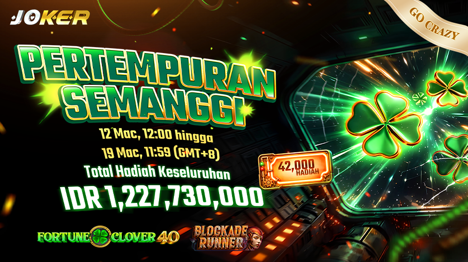 🔔 Clover Clash: Kompetisi Joker Go-Crazy