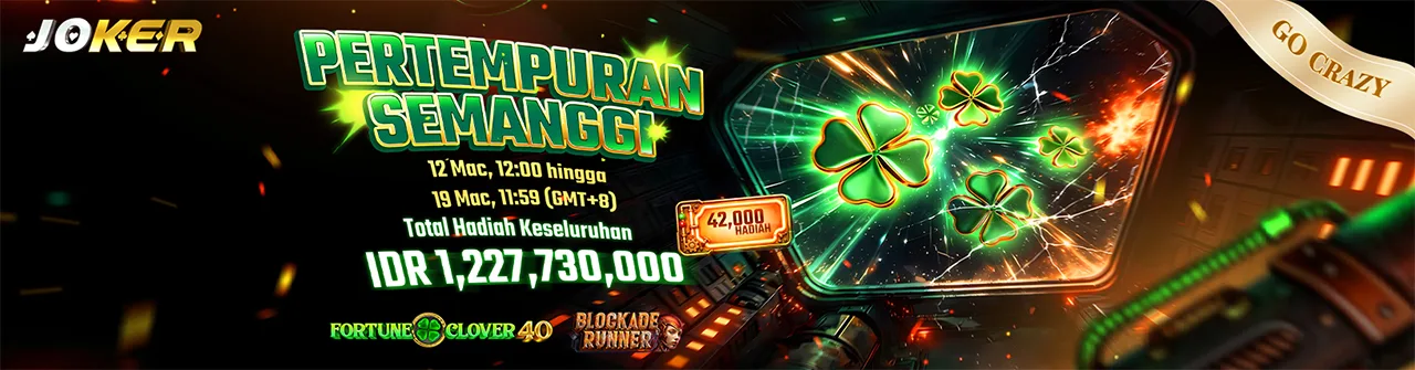 🔔 Clover Clash: Kompetisi Joker Go-Crazy
