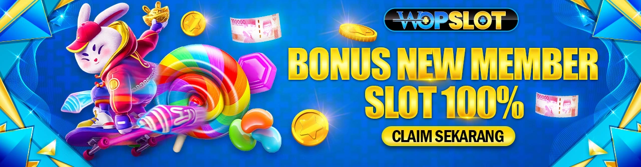 BONUS NEW MEMBER SLOT GAMES 100%
