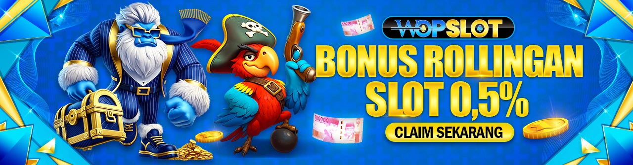 BONUS ROLLINGAN SLOT GAMES 0.5%