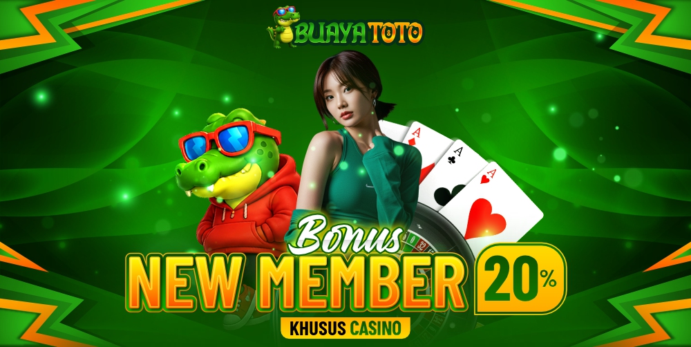 Bonus New Member 20%