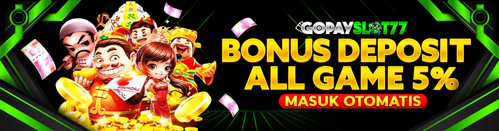 BONUS DEPOSIT 5%