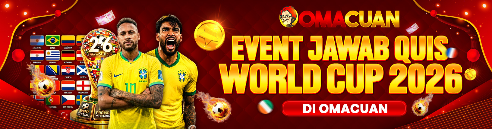 Event Kuis Setiap Hari Selama World Cup 2026 Event Kuis Setiap Hari Selama World Cup 2026