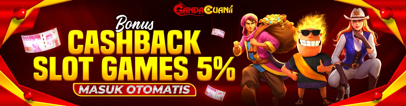 BONUS CASHBACK SLOT GAMES