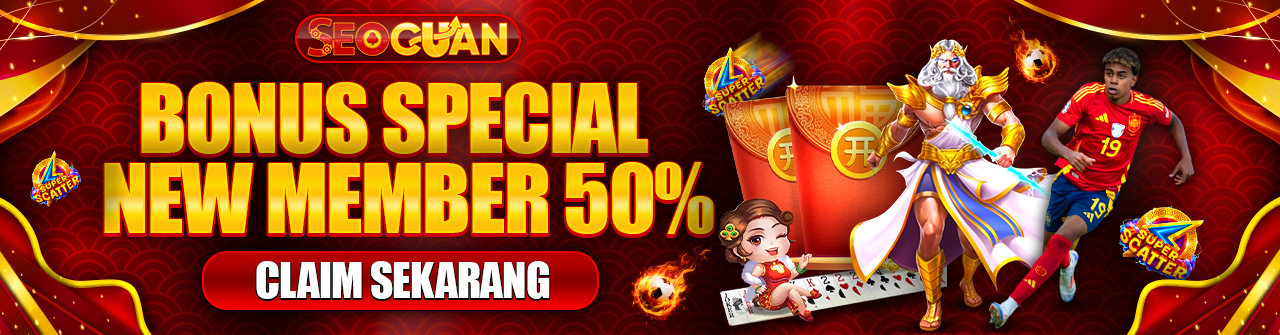 BONUS NEW MEMBER 50%
