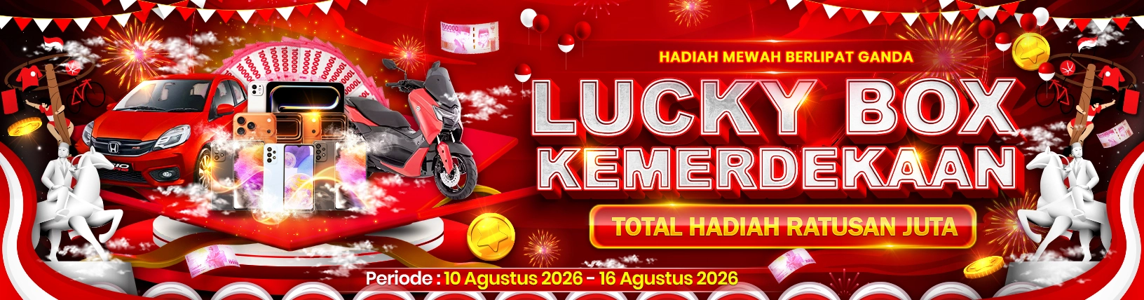 EVENT LUCKY BOX KEMERDEKAAN INDONESIA BERSAMA OMACUAN EVENT LUCKY BOX KEMERDEKAAN INDONESIA BERSAMA OMACUAN