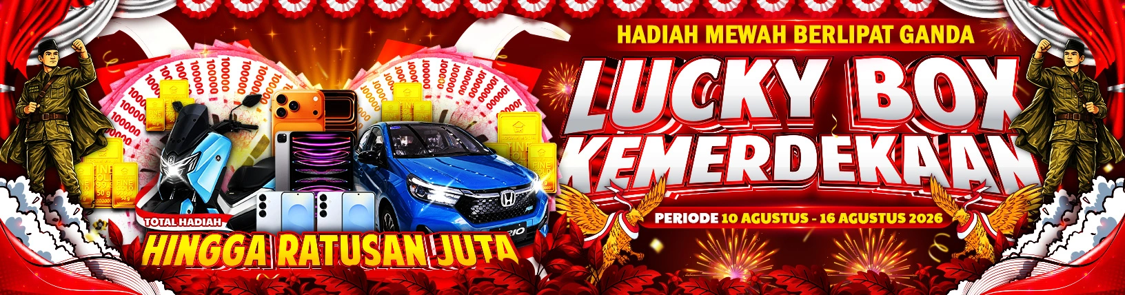 EVENT LUCKY BOX KEMERDEKAAN INDONESIA BERSAMA WOPSLOT EVENT LUCKY BOX KEMERDEKAAN INDONESIA BERSAMA WOPSLOT