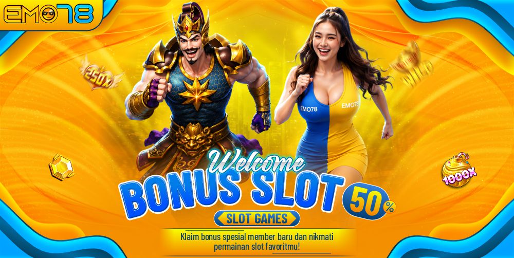 🔥Welcome Bonus Slot 50%