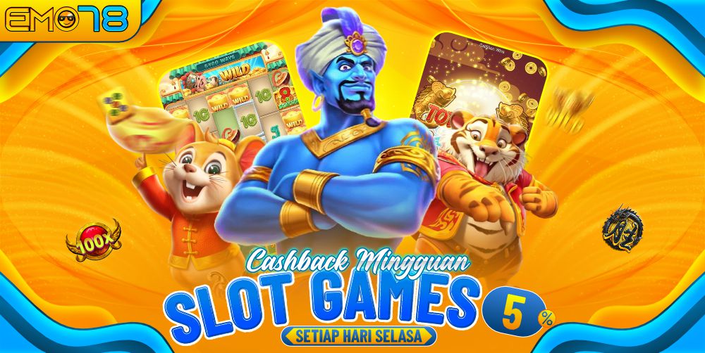 Cashback Mingguan Slot Games 5%