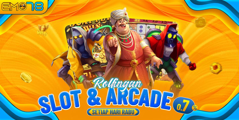 Rollingan Slot Games dan Arcade 0.7%