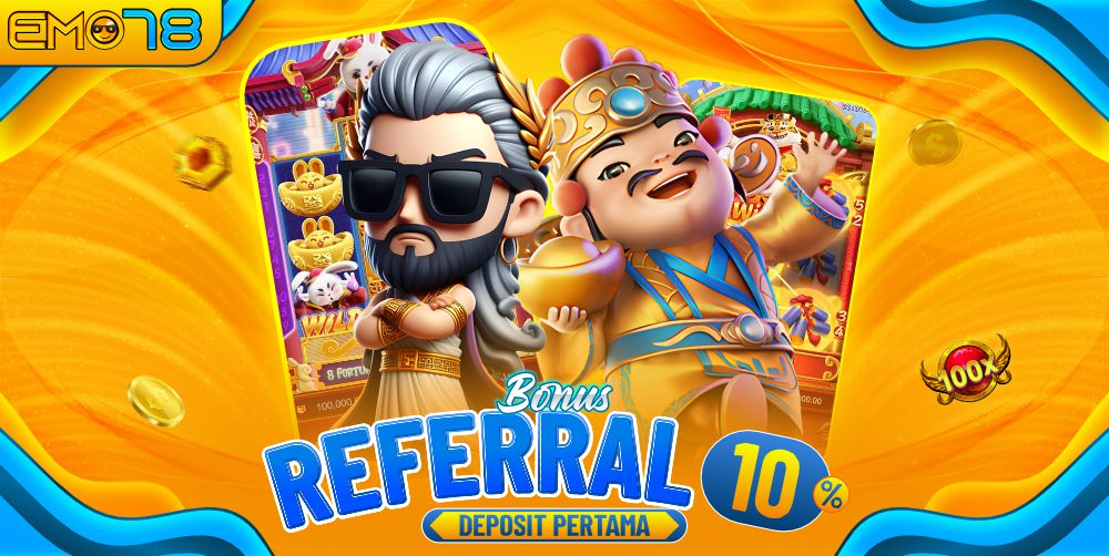 Bonus Referral 10% Deposit Pertama
