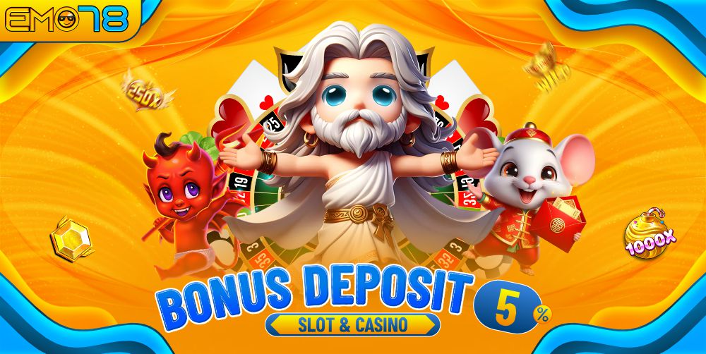 Bonus Deposit Slot dan Casino 5%