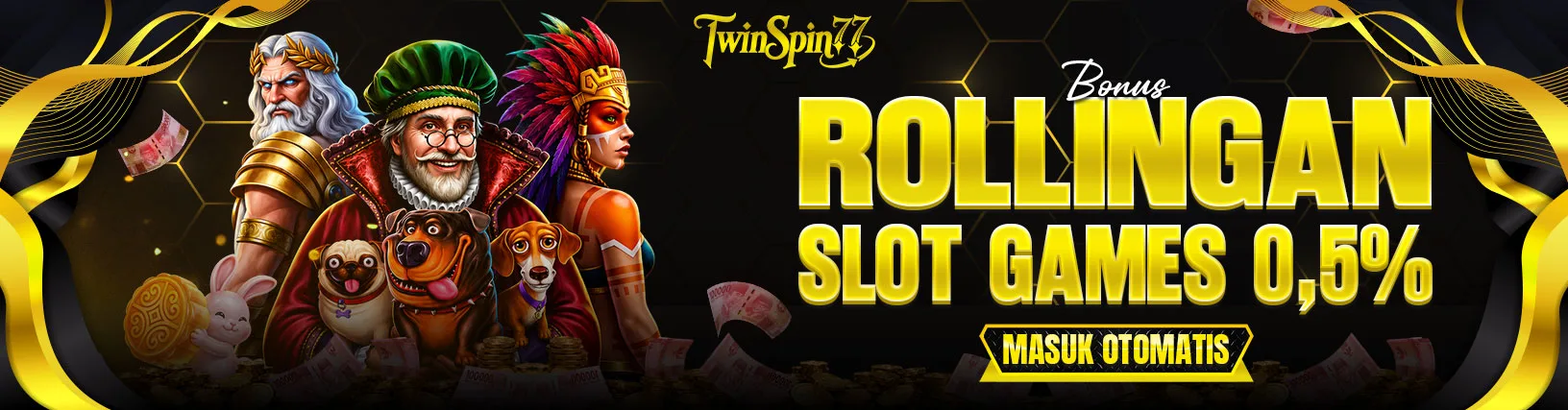 BONUS ROLLINGAN SLOT GAMES 0.5% BONUS ROLLINGAN SLOT GAMES 0.5%