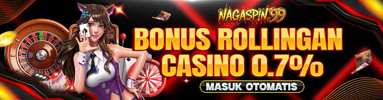 BONUS ROLLINGAN CASINO 0.7% BONUS ROLLINGAN CASINO 0.7%