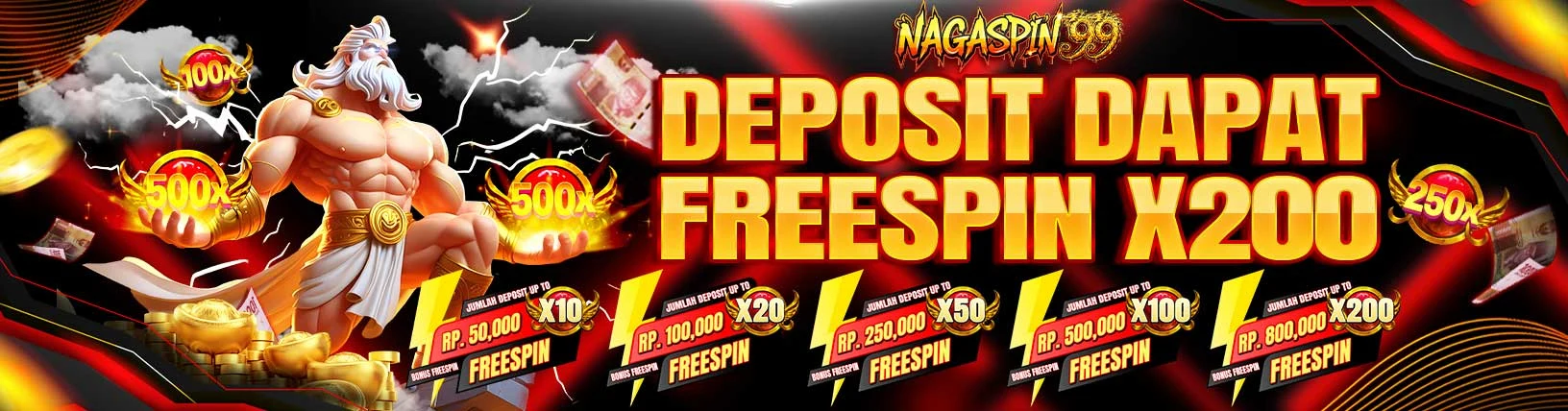 BONUS FREESPIN KHUSUS SLOT GAMES HINGGA 200X BONUS FREESPIN KHUSUS SLOT GAMES HINGGA 200X